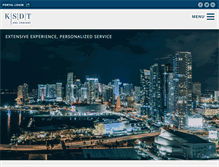 Tablet Screenshot of ksdt-cpa.com